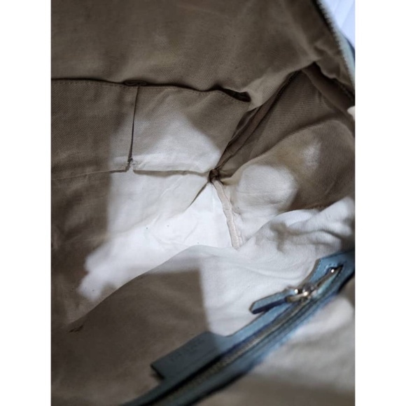 Authentic Gucci GG Canvas Boston Bag Beige/Blue - Picture 16 of 16